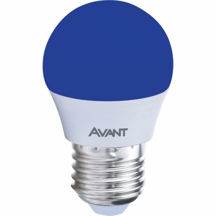 Lampada Led Bolinha E27 Azul 4w Bivolt