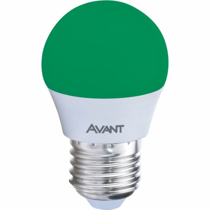 Lampada Led Bolinha E27 Verde 4w Bivolt