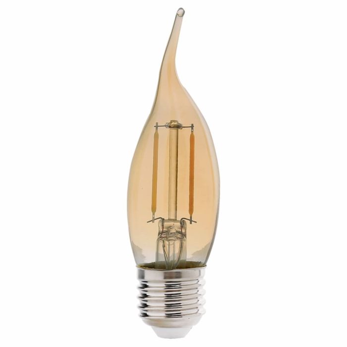 Lampada Led Retro Vela Chama E27 Amb2200k 2w – Avant