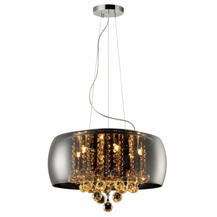 Lustre Vidro Wessex 500 Fumê Espelhado – Avant