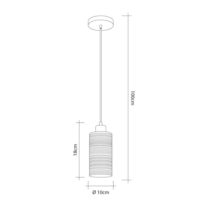 Pendente Vidro Republica – Startec