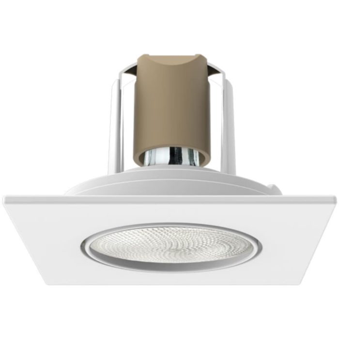 Spot Face Plana Embutir Quadradopar20 Branco – Interlight