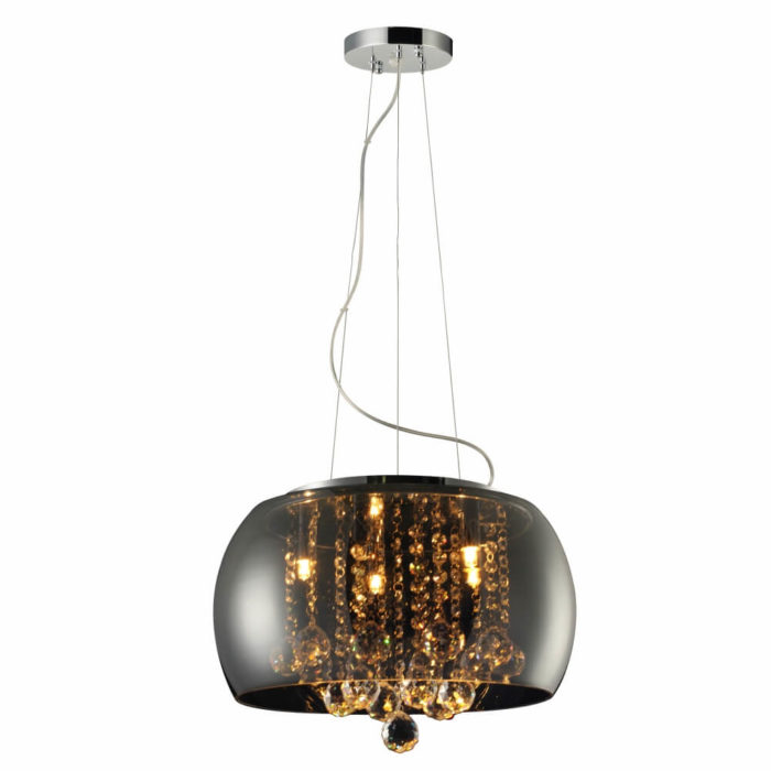 Lustre Vidro Wessex 400 Fumê Espelhado – Avant