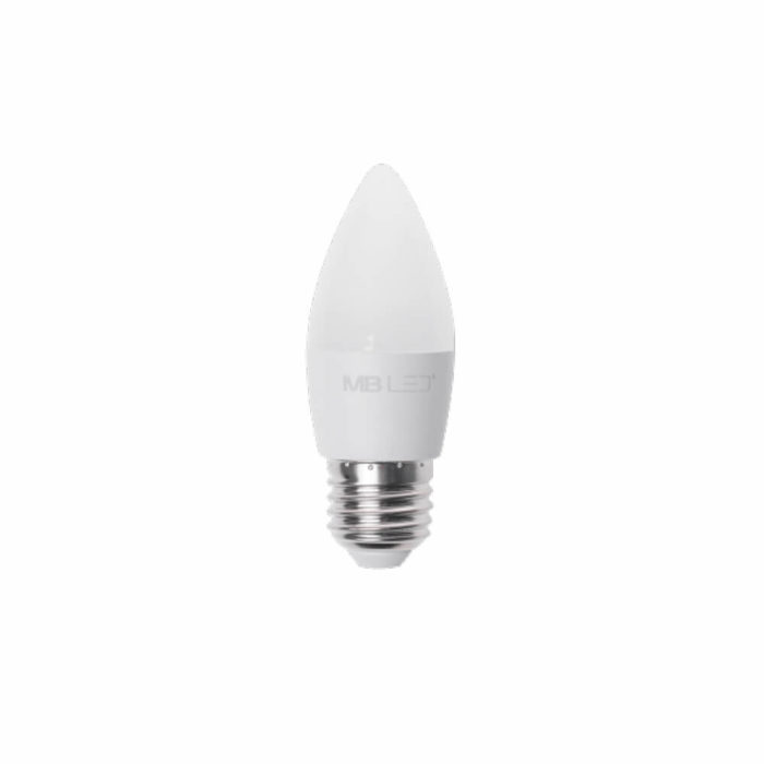 Lampada Vela Led C37 E27 4w 3000k – Mb Led